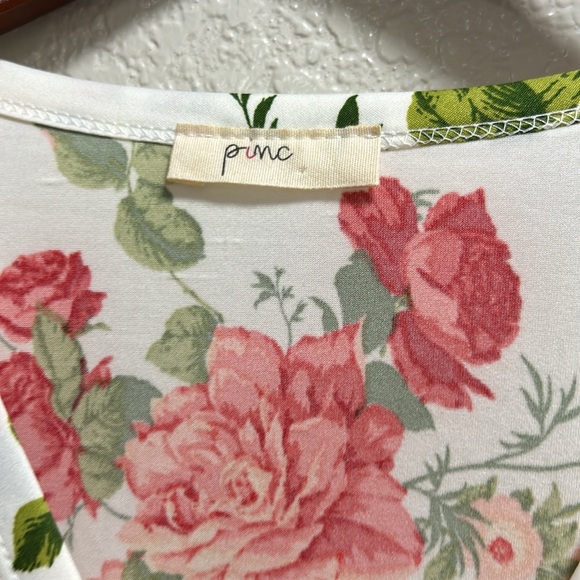 Floral short dress size Large - Picture 4 of 9